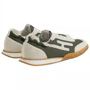 Hermes Jet Suede Loafers Green