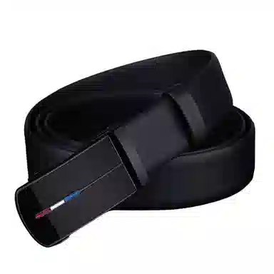 ROLLSMINJOR Classic Leather Belt Black