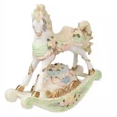 萌吉码 大号摇马音乐盒 其他静态模型