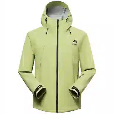 鸭鸭  冰壳系列 纯色户外三合一四季外套时尚百搭连帽夹克  防水防风透气耐磨保暖防雨冲锋衣 男女同款