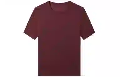 恒源祥 羊毛衫女纯圆领纯色短袖修身针织衫 女款