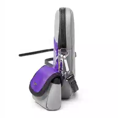 Warrior Nylon Shoulder Bag Purple