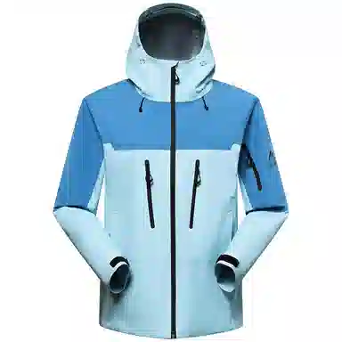 鸭鸭  冰壳系列 山系户外三合一四季软壳时尚百搭连帽运动夹克  防水防风透气耐磨防雨冲锋衣 男女同款