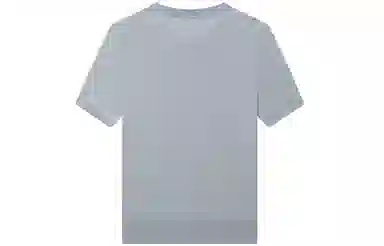 恒源祥 羊毛衫女纯圆领纯色短袖修身针织衫 女款