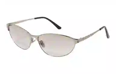 优幽兰 时尚潮流美式个性墨镜复古小框高级感防紫外线边框小脸街拍潮 金属 太阳眼镜 女款