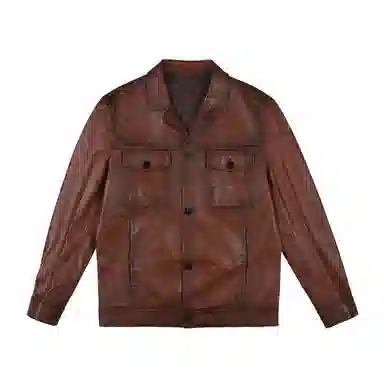 Raidy Boer Casual Leather Jacket