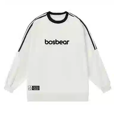 BOS BEAR Classic Striped Raglan Sweatshirt