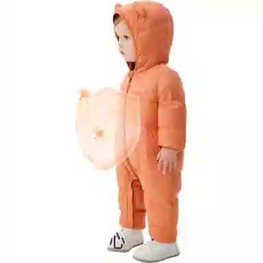 英氏爬服 轻薄连帽长袖休闲长爬