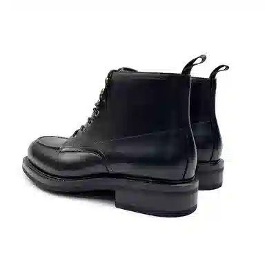 ANTONIO BAREZZI Classic Leather Short Boots