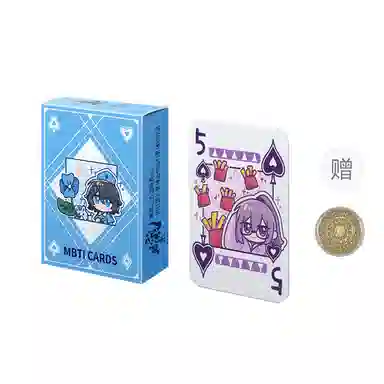 一点潮玩 九鱼酱塔罗牌 卡通动漫喵款 创意 可爱 治愈 桌游