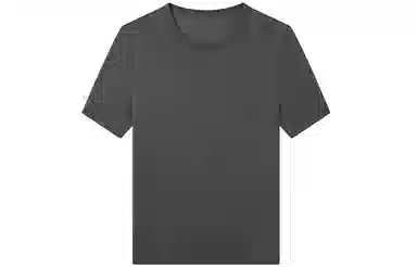 恒源祥 羊毛衫女纯圆领纯色短袖修身针织衫 女款