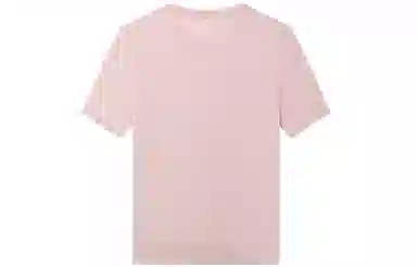 恒源祥 羊毛衫女纯圆领纯色短袖修身针织衫 女款