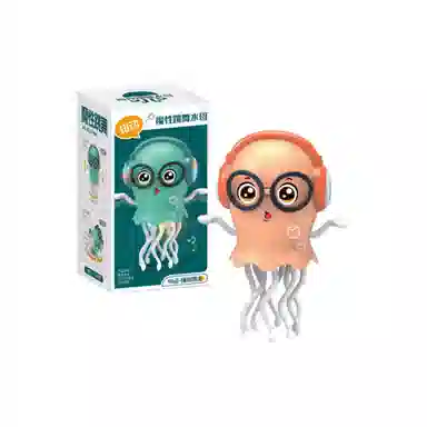 咕轹 魔性跳舞电动水母玩具 早教教具