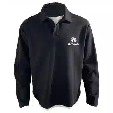 H.V.G.A logocleanfitallgreyPolo