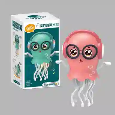 咕轹 魔性跳舞电动水母玩具 早教教具