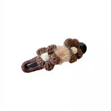 希铃 秋冬针织双花大号高级感抓夹 毛线 发夹 女款