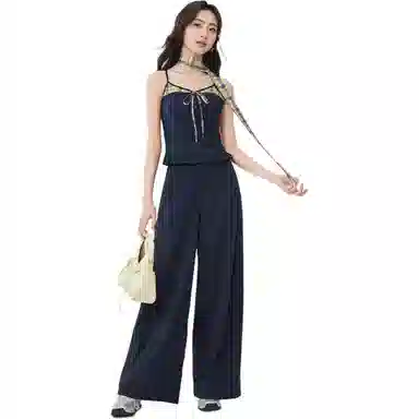 爱依服 夏季韩版潮酷辣妹风裙装套装 女款