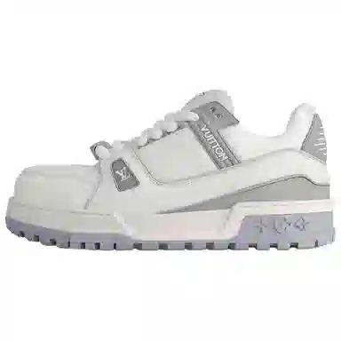 Louis Vuitton Trainer Maxi White Grey