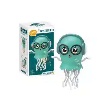 咕轹 魔性跳舞电动水母玩具 早教教具