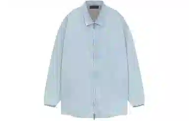 Fear of God Essentials SS24 Hoodiegarden Light Wash Denim