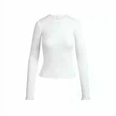 SKIMS FW25 LOGO POINTELLE LONG SLEEVE SET