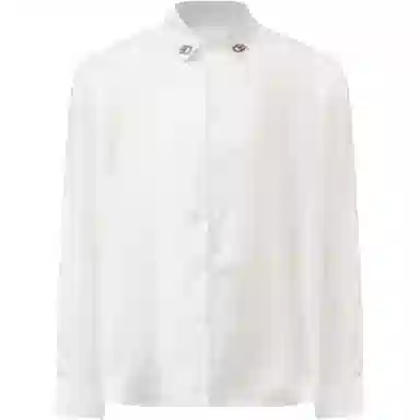 DESATURATE Metal Collar Shirt Long Sleeve