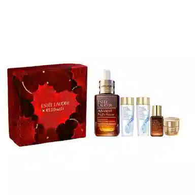 雅诗兰黛 小棕瓶清爽护肤套装 舒缓保湿 六件套