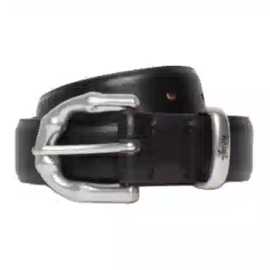 Stussy Logo Leather Belt