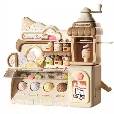 益米 雪糕冰淇淋彩泥机 百变造型 模具橡皮泥 早教益智玩具