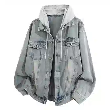 Lonsdale Vintage Logo Denim Jacket