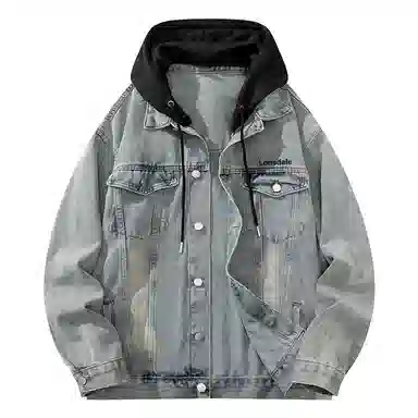 Lonsdale Vintage Logo Denim Jacket