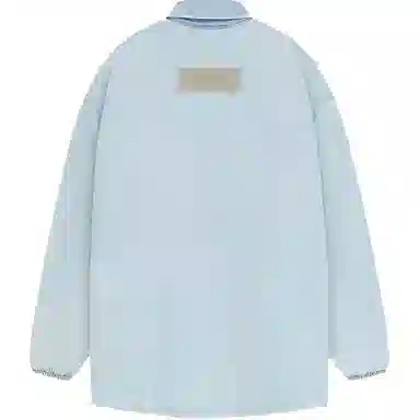 Fear of God Essentials SS24 Hoodiegarden Light Wash Denim