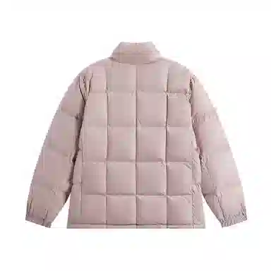 Kappa Player Winter Puffer Jacket Gray Rose Pink