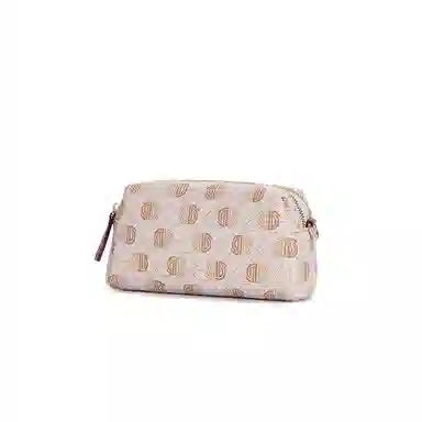 都宝路 日常通勤质感百搭印花长款钱包便携 合成革 单肩包 中号 女款 多色