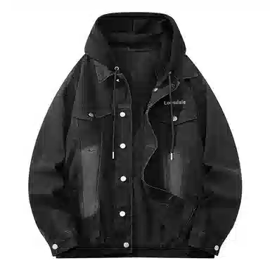 Lonsdale Vintage Logo Denim Jacket