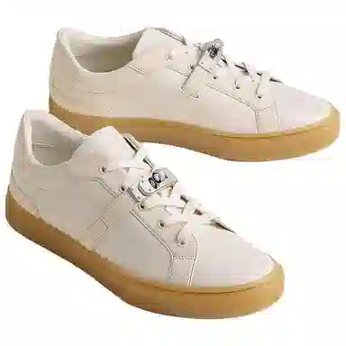 Hermes Day Low Sneakers Beige