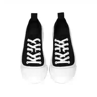 Bottega Veneta Low Top Sneakers Black White