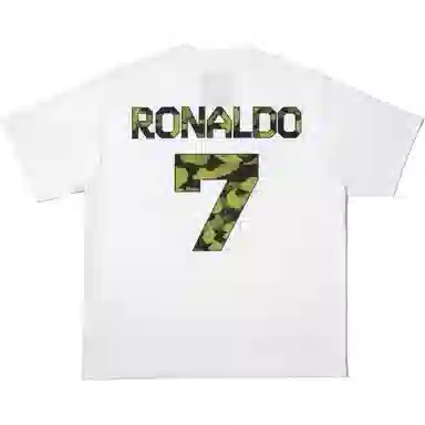 A BATHING APE x CR7 LIFE FW25 Camo 7 Tee