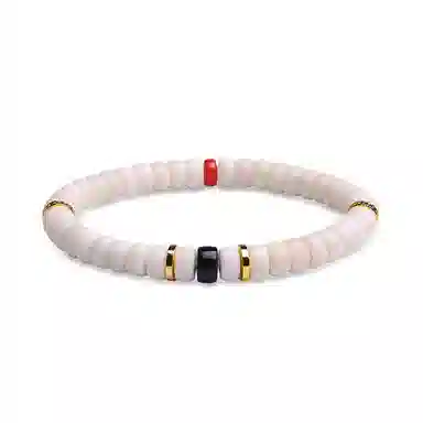 木盛缘 【心心相依】#好运上上签药片珠新中式长长久久 椰蒂 菩提闺蜜手链手串 男女同款情侣款