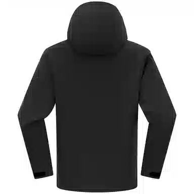 鸭鸭  冰壳系列 纯色户外三合一四季外套时尚百搭连帽夹克  防水防风透气耐磨保暖防雨冲锋衣 男女同款