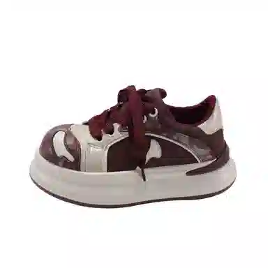 Unknown Brand Retro Patchwork Sneakers