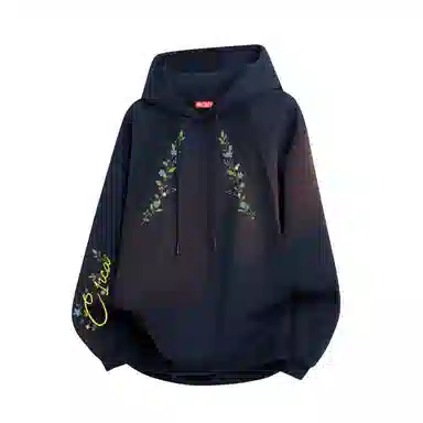 C1RCA Boxy Floral Embroidered Sweatshirt