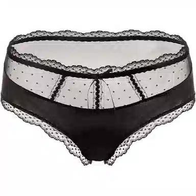 小甜崽 蕾丝缎面低腰性感三角内裤 女款