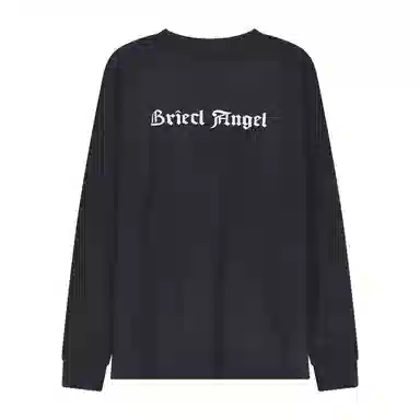 乱步 字母刺绣美式圆领卫衣 男女同款