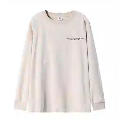 乱步 字母刺绣美式圆领卫衣 男女同款