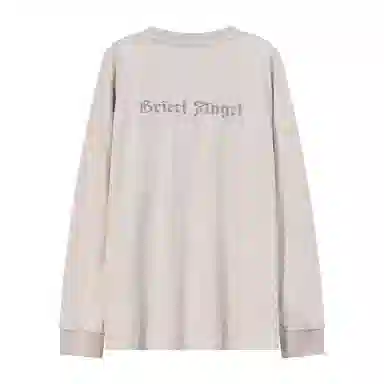 乱步 字母刺绣美式圆领卫衣 男女同款