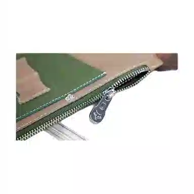 掐尖 纯色旅行多功能拉链 二层牛皮 机票夹证件袋护照包 男女同款情侣款 多色