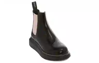 Alexander McQueen Hybrid Chelsea Boot Black