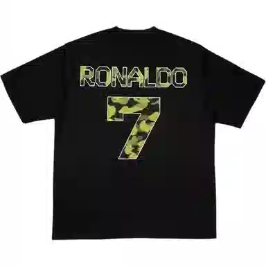 A BATHING APE x CR7 LIFE FW25 Camo 7 Tee
