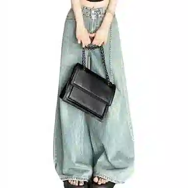 识恩 简约舒适通勤牛仔裤 女款